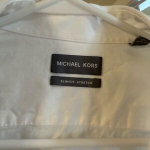 Michael Kors Classic White Dress Shirt